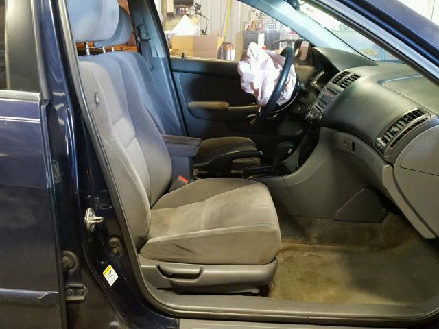 1HGCM56336A145599 - 2006 HONDA ACCORD SE BLUE photo 5