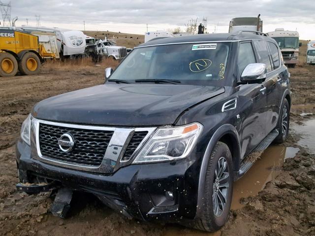 JN8AY2NC2KX511476 - 2019 NISSAN ARMADA SL BLACK photo 2