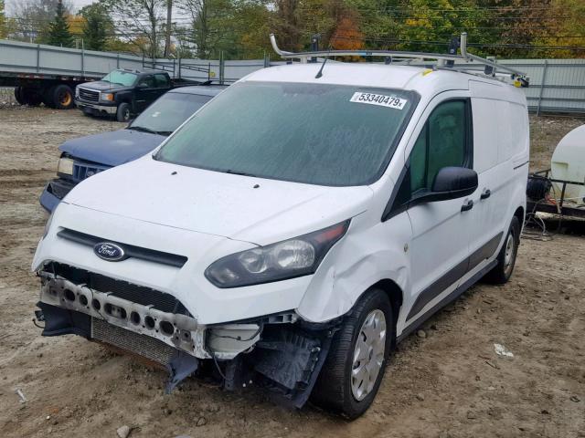 NM0LS7F76E1166025 - 2014 FORD TRANSIT CO WHITE photo 2