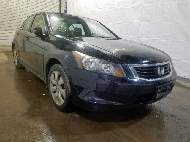 1HGCP25868A012972 - 2008 HONDA ACCORD EXL BLACK photo 1