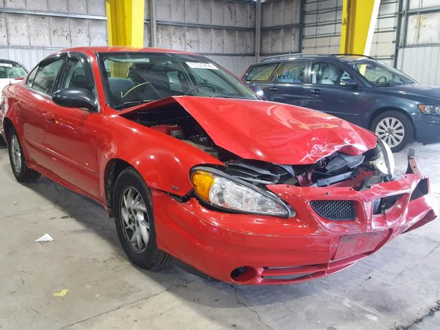 1G2NF52E84M684289 - 2004 PONTIAC GRAND AM S RED photo 1