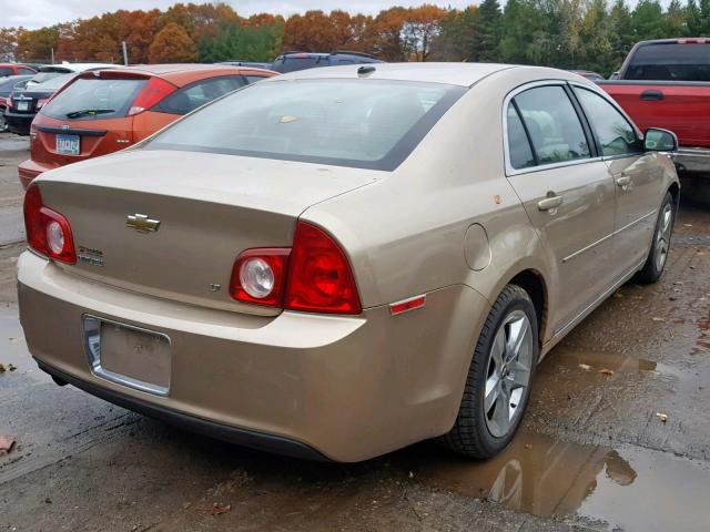 1G1ZH57B384202543 - 2008 CHEVROLET MALIBU 1LT 金色 照片 4