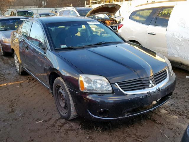 4A3AB26FX7E028372 - 2007 MITSUBISHI GALANT DE BLACK photo 1