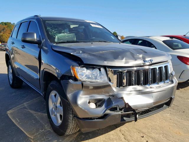 1C4RJEAGXCC236512 - 2012 JEEP GRAND CHER GRAY photo 1