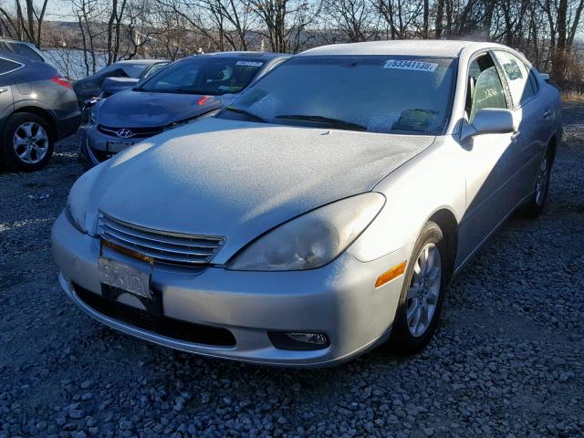 JTHBF30G120055208 - 2002 LEXUS ES 300 SILVER photo 2