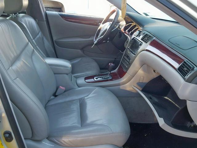 JTHBF30G120055208 - 2002 LEXUS ES 300 SILVER photo 5