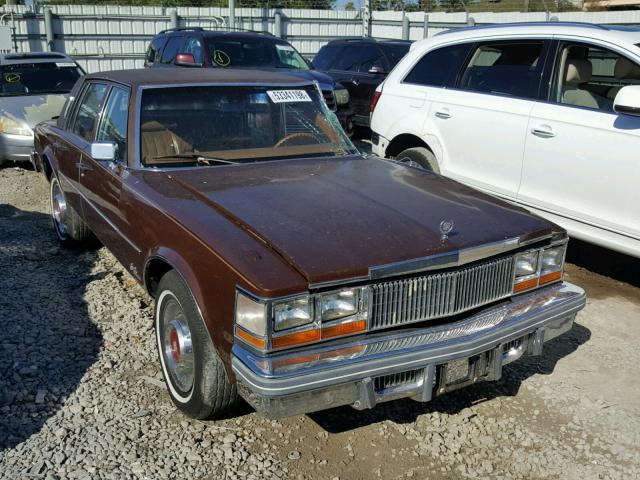 6S69B8Q472893 - 1978 CADILLAC SEVILLE BROWN photo 1