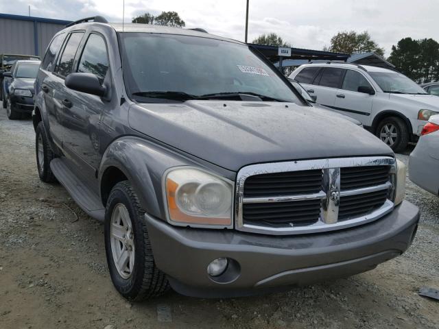 1D4HD48KX6F192282 - 2006 DODGE DURANGO SL GRAY photo 1