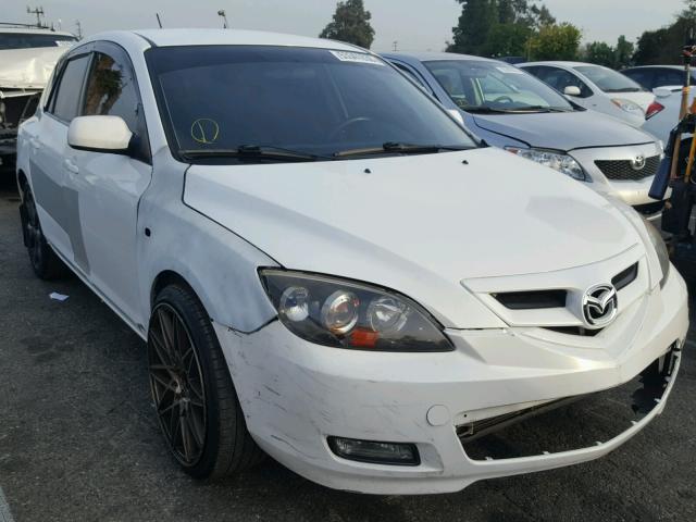 JM1BK344891243595 - 2009 MAZDA 3 S WHITE photo 1