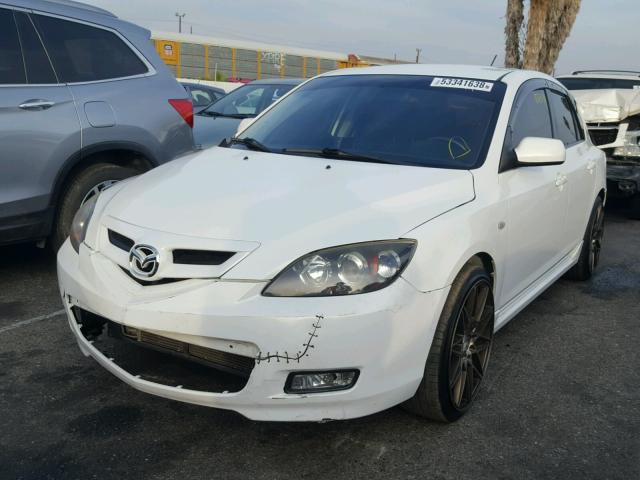 JM1BK344891243595 - 2009 MAZDA 3 S WHITE photo 2