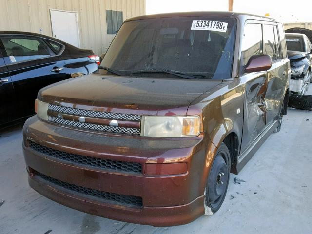 JTLKT324X64123151 - 2006 TOYOTA SCION XB 棕色 照片 2