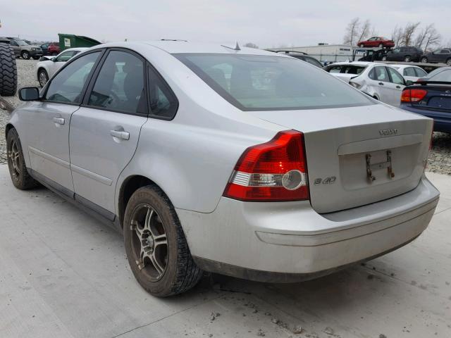 YV1MS382452093176 - 2005 VOLVO S40 2.4I SILVER photo 3