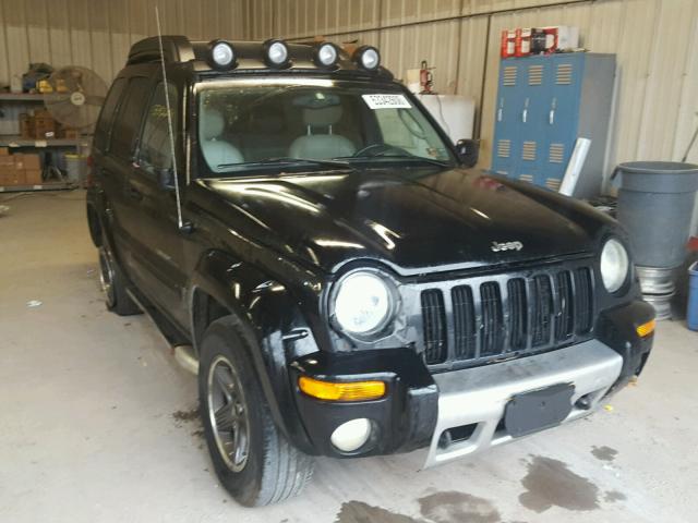 1J4GL38KX3W625725 - 2003 JEEP LIBERTY RE BLACK photo 1