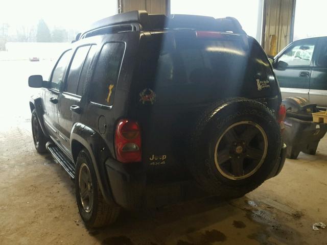 1J4GL38KX3W625725 - 2003 JEEP LIBERTY RE BLACK photo 3