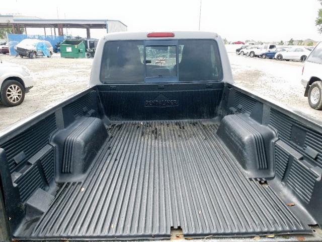 1FTYR10D34PB24343 - 2004 FORD RANGER GRAY photo 6