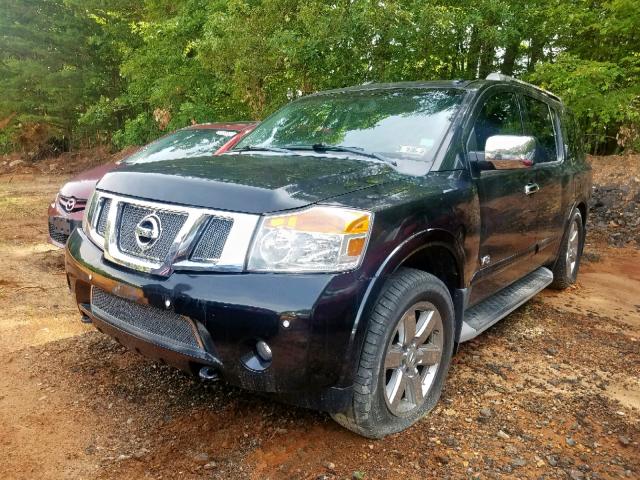 5N1AA08C49N608356 - 2009 NISSAN ARMADA SE BLACK photo 2