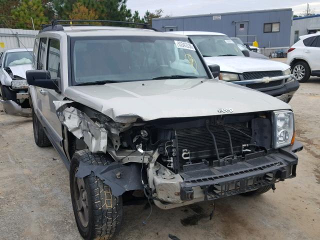 1J8HG48K37C587050 - 2007 JEEP COMMANDER Gümüş foto 1