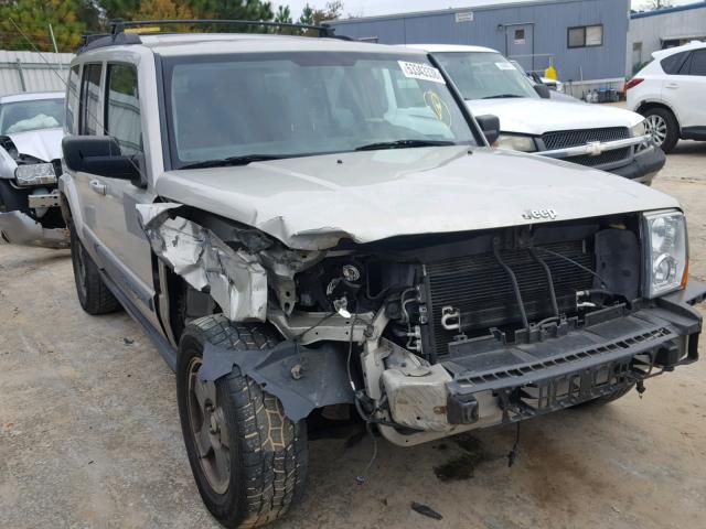 1J8HG48K37C587050 - 2007 JEEP COMMANDER Gümüş foto 9
