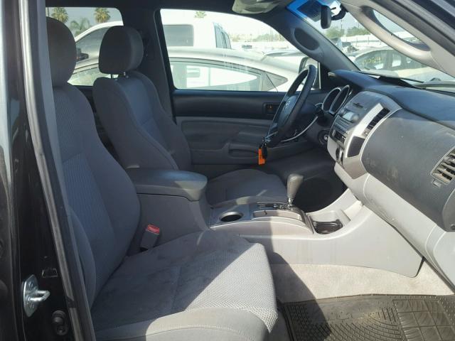 5TEJU62N58Z470461 - 2008 TOYOTA TACOMA DOU BLACK photo 5