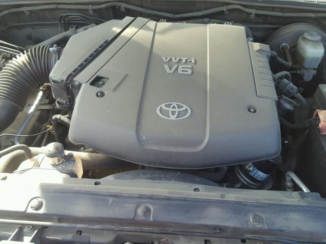 5TEJU62N58Z470461 - 2008 TOYOTA TACOMA DOU BLACK photo 7