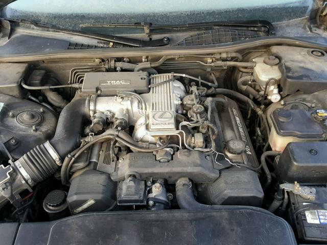 JT8UF11E8N0128508 - 1992 LEXUS LS 400 GRAY photo 7