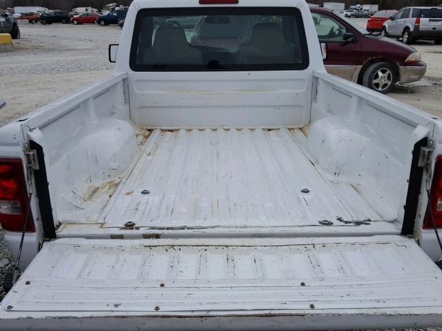 1FTYR10D66PA12557 - 2006 FORD RANGER WHITE photo 6