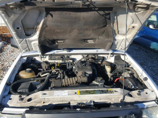 1FTYR10D66PA12557 - 2006 FORD RANGER WHITE photo 7