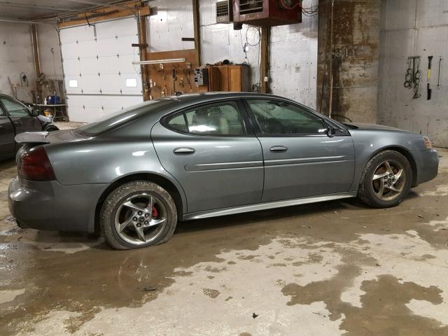 2G2WR544441294608 - 2004 PONTIAC GRAND PRIX GRAY photo 9