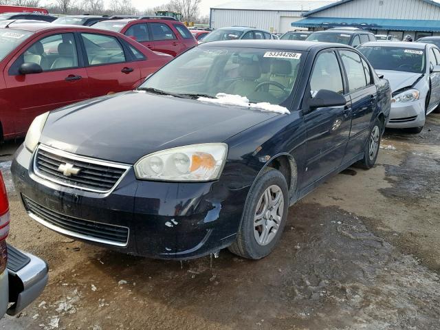 1G1ZS51F66F298232 - 2006 CHEVROLET MALIBU LS 黑色 照片 2