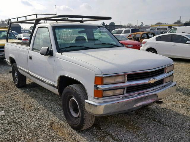 1GCGC34R4YR153536 - 2000 CHEVROLET GMT-400 C3 WHITE photo 1