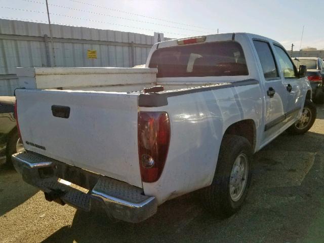 1GCCS136668223893 - 2006 CHEVROLET COLORADO WHITE photo 4