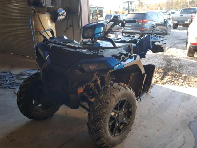 4XASXE850HB132152 - 2017 POLARIS SPORTSMAN BLUE photo 2