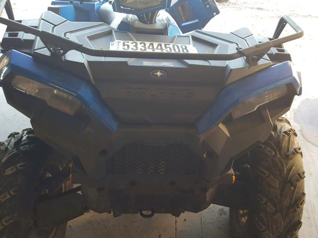 4XASXE850HB132152 - 2017 POLARIS SPORTSMAN BLUE photo 7