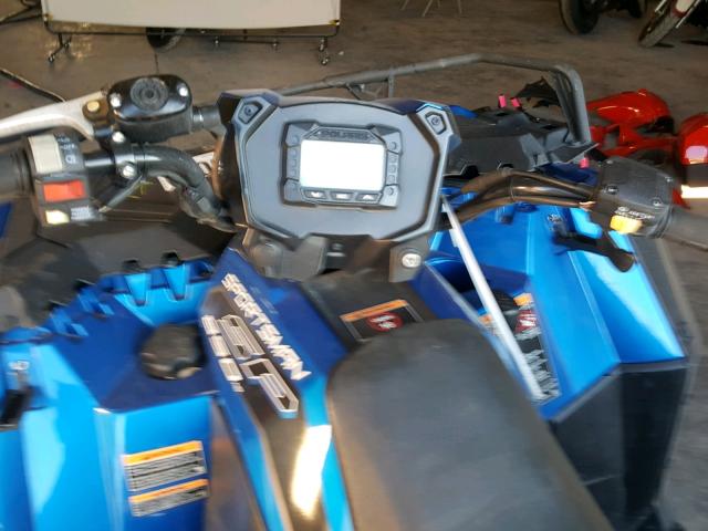 4XASXE850HB132152 - 2017 POLARIS SPORTSMAN BLUE photo 9