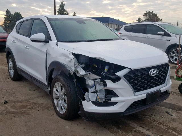 KM8J23A48KU922153 - 2019 HYUNDAI TUCSON SE WHITE photo 1