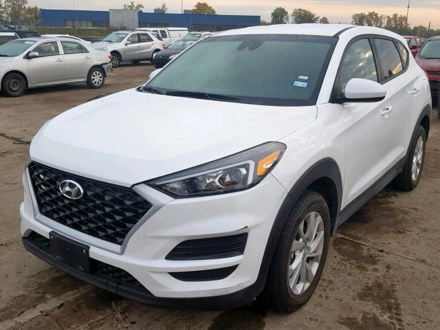 KM8J23A48KU922153 - 2019 HYUNDAI TUCSON SE WHITE photo 2