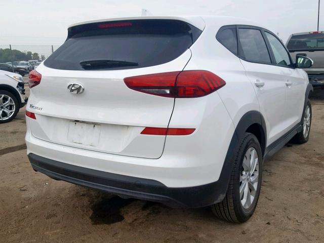 KM8J23A48KU922153 - 2019 HYUNDAI TUCSON SE WHITE photo 4