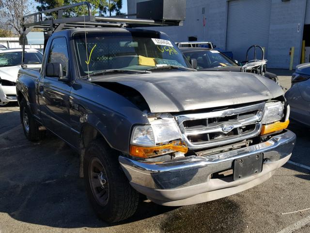 1FTYR10V0XPB35412 - 1999 FORD RANGER CHARCOAL photo 1