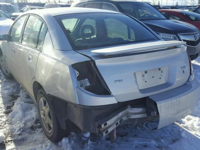1G8AJ55F27Z169609 - 2007 SATURN ION LEVEL SILVER photo 3
