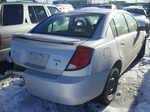 1G8AJ55F27Z169609 - 2007 SATURN ION LEVEL SILVER photo 4