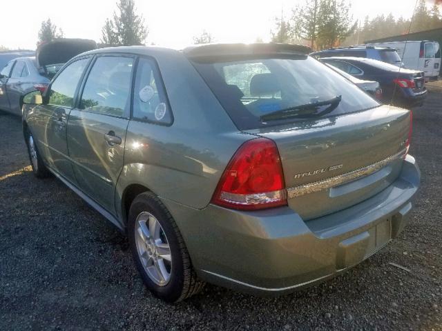 1G1ZT62825F165758 - 2005 CHEVROLET MALIBU MAX 绿色 照片 3