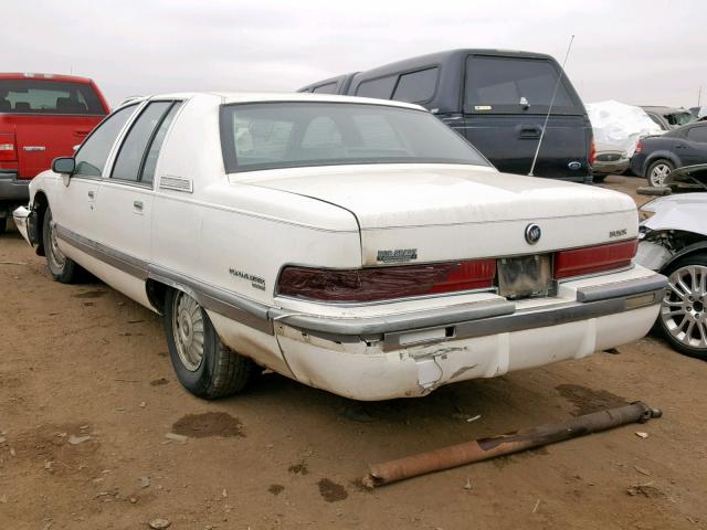 1G4BT5371PR412015 - 1993 BUICK ROADMASTER WHITE photo 3