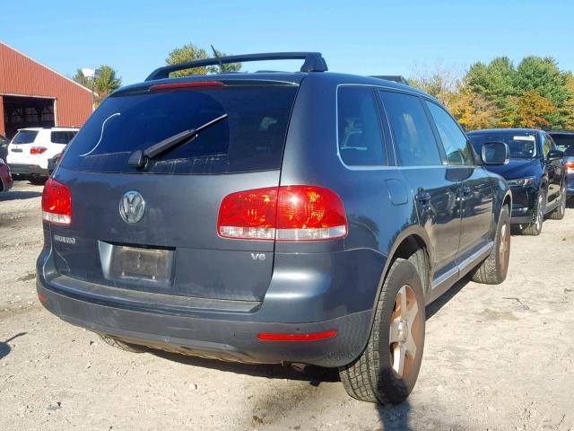 WVGZG77L06D019902 - 2006 VOLKSWAGEN TOUAREG 3. BLUE photo 4