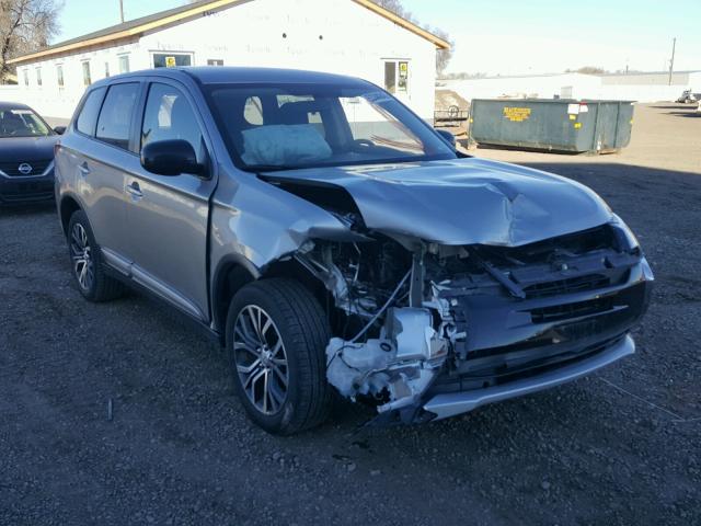 JA4AZ3A34JZ059287 - 2018 MITSUBISHI OUTLANDER GRAY photo 1