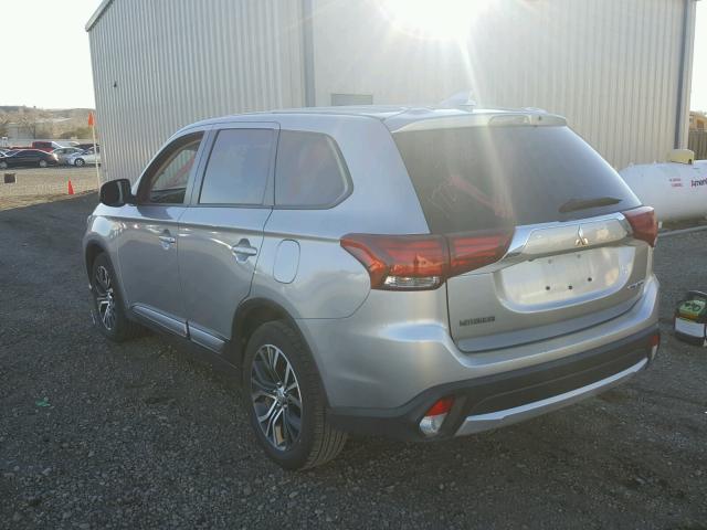 JA4AZ3A34JZ059287 - 2018 MITSUBISHI OUTLANDER GRAY photo 3