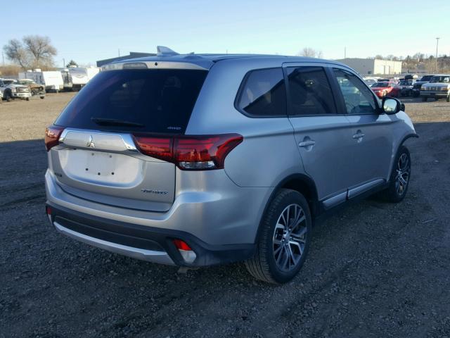 JA4AZ3A34JZ059287 - 2018 MITSUBISHI OUTLANDER GRAY photo 4