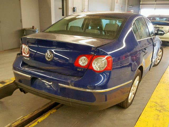 WVWUK73C38E164433 - 2008 VOLKSWAGEN PASSAT TUR BLUE photo 4