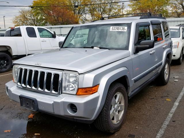 1J8HG48K88C231632 - 2008 JEEP COMMANDER ნაცრისფერი ფოტო 2