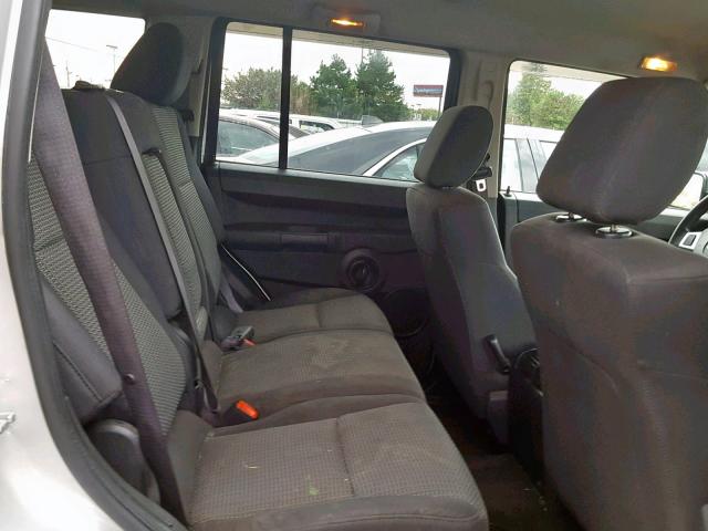 1J8HG48K88C231632 - 2008 JEEP COMMANDER ნაცრისფერი ფოტო 6