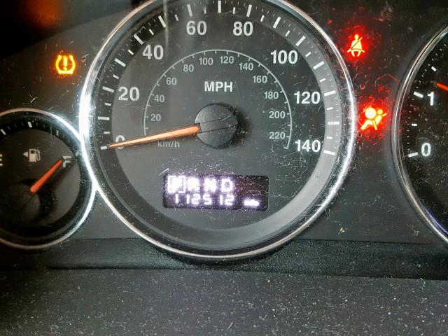 1J8HG48K88C231632 - 2008 JEEP COMMANDER ნაცრისფერი ფოტო 8